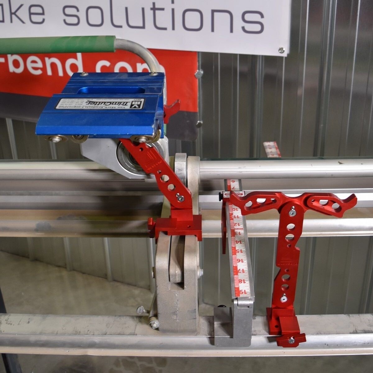 Just-Bend Tool Holder – For Tapco * or Van-Mark ** or Alum-A-Brake Siding Brakes