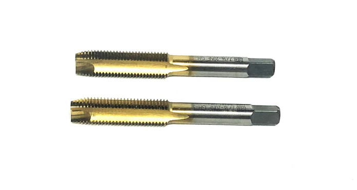 Hanson Whitney Tap: 7/16-20, 3 flute Straight Tap, 11 Pack