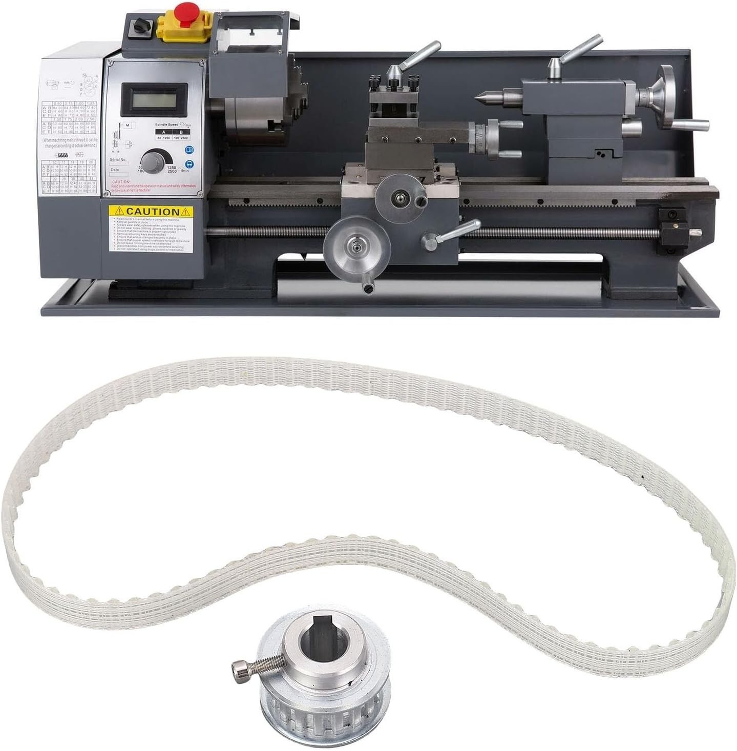 Mini Lathe Drive Belt, 1.5M, 90 Teeth, 0618 0618-3B 7×10 7×12 7×14 CJ18A