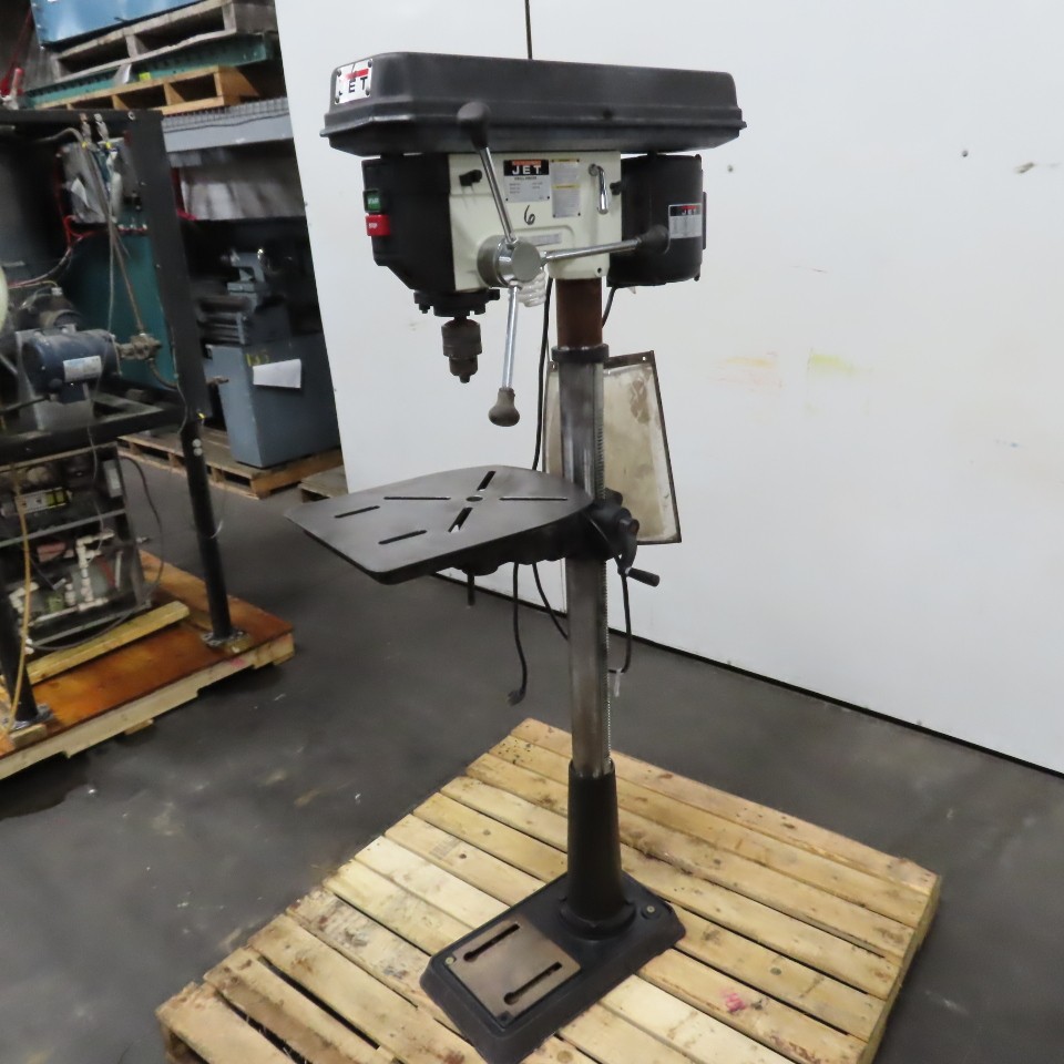 JET JDP-15MF 3/4HP 15′ Floor Drill Press 115/230V 1Ph 1720RPM