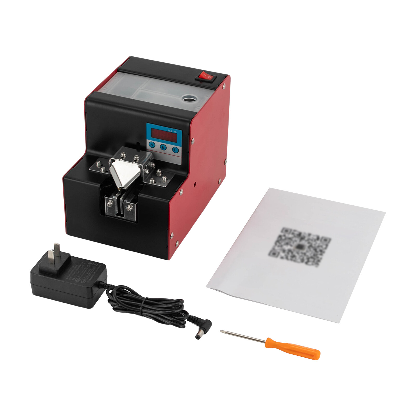 Automatic Screw Feeder Machine Adjustable Rail For 0.04″-0.2″ Dia. 0.79″ length