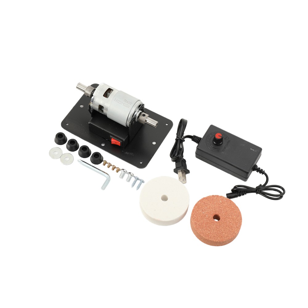 110-220V Electric Benchtop Sander Table Grinding Machine for Metal Working 96W