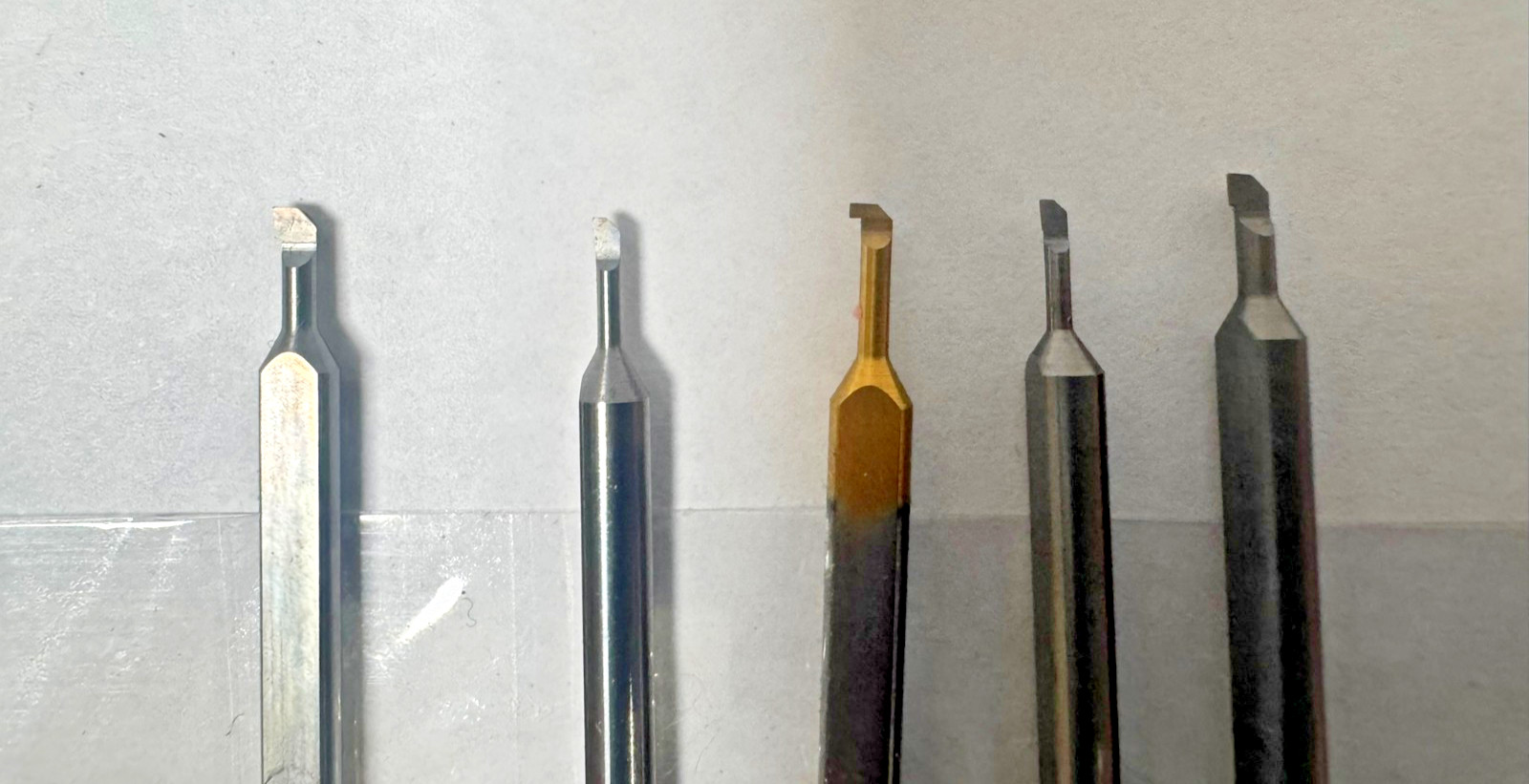 Lot 10 Solid Carbide Mini Micro Boring Bars Watchmaker Jewelry Lathe Threading
