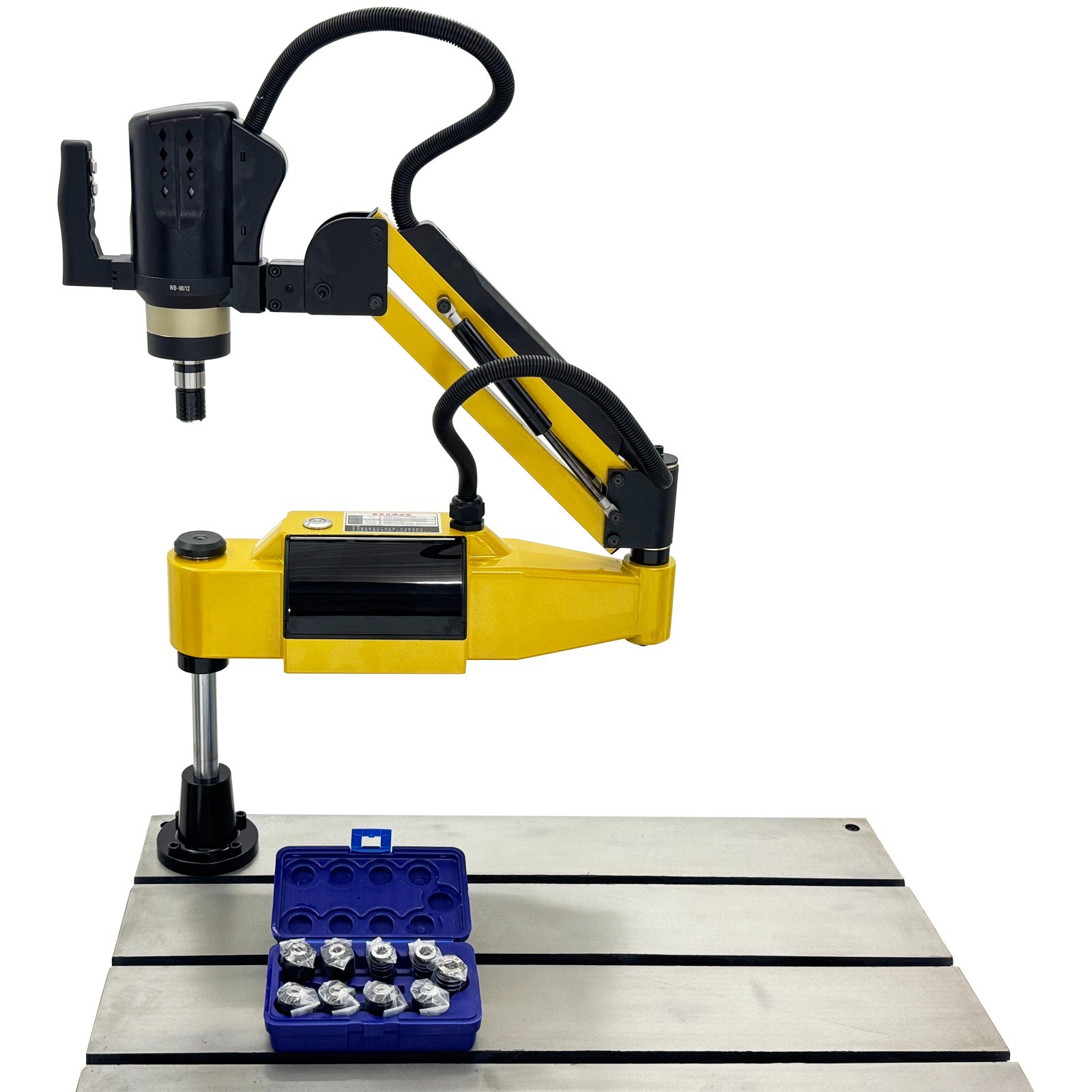 M3-M20 Electric Tapping Machine 110V 1200W 360° Arm Touch Screen Tapper