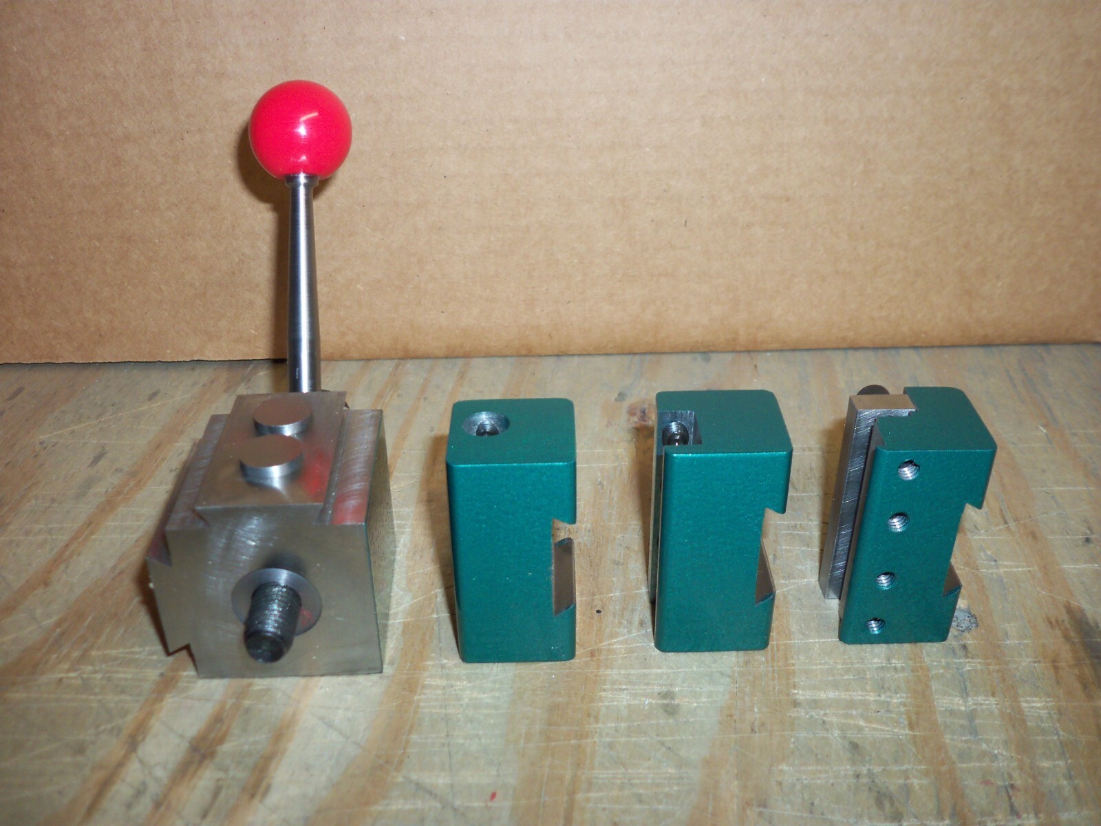 QUICK CHANGE TOOL POST MINI LATHE 7×10 12 14 STEEL!!!! 4 PISTON