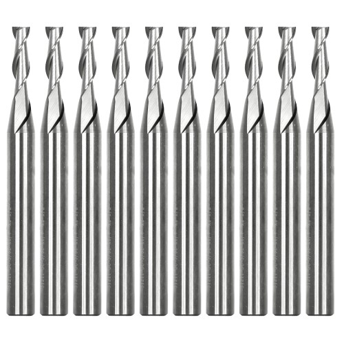 5/32″ Diameter 2 Flute Upcut Endmill (10 Pack) – 1/4″ Shank – Yonico 31211-SC