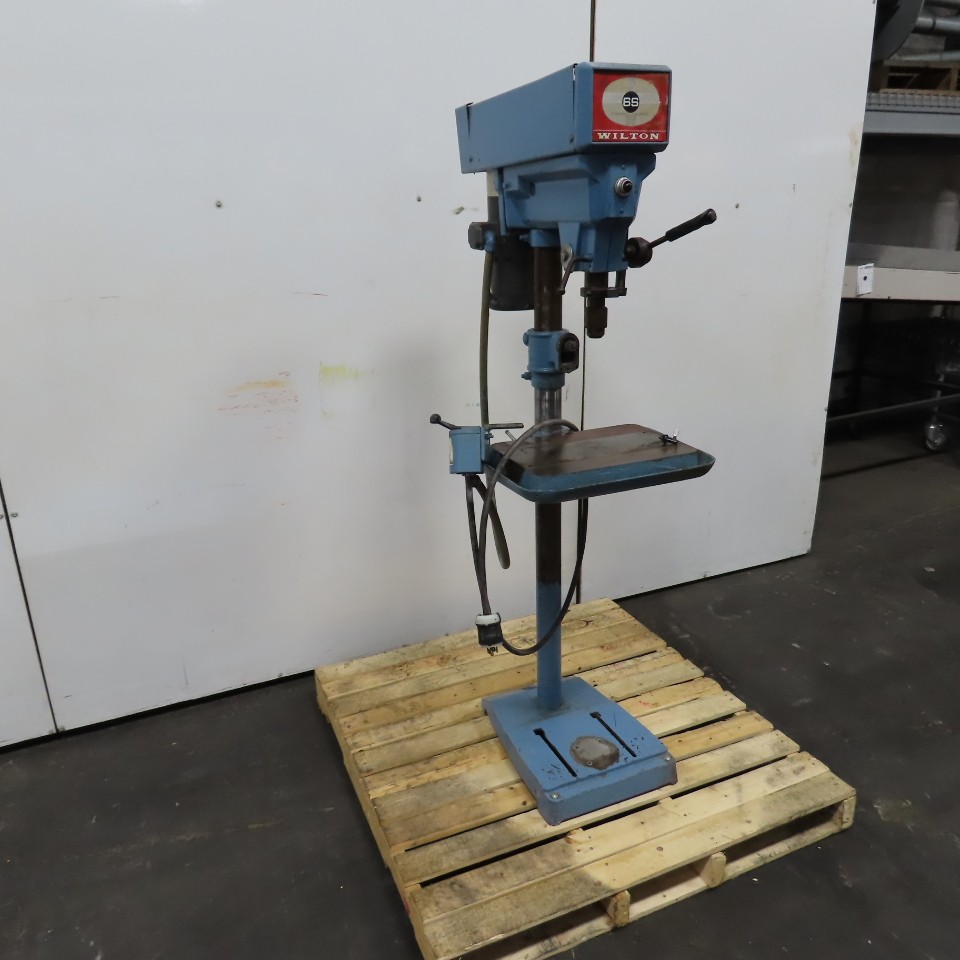 Wilton 6S 1HP 15″ Floor Model Reversing Drill Press 230V 3PH Variable Speed