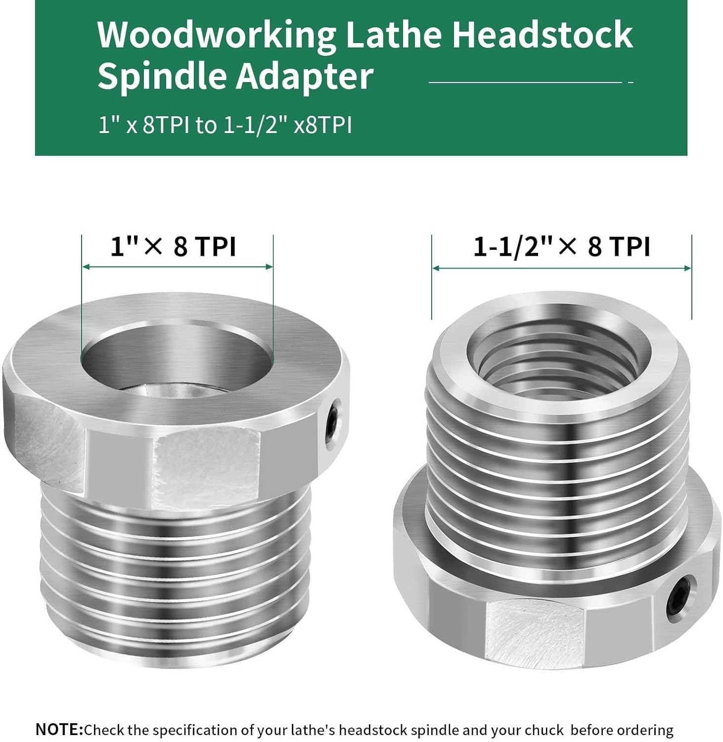 Lightweight and Reliable Lathe Spindle Adapter for Seamless Woodworking Projects