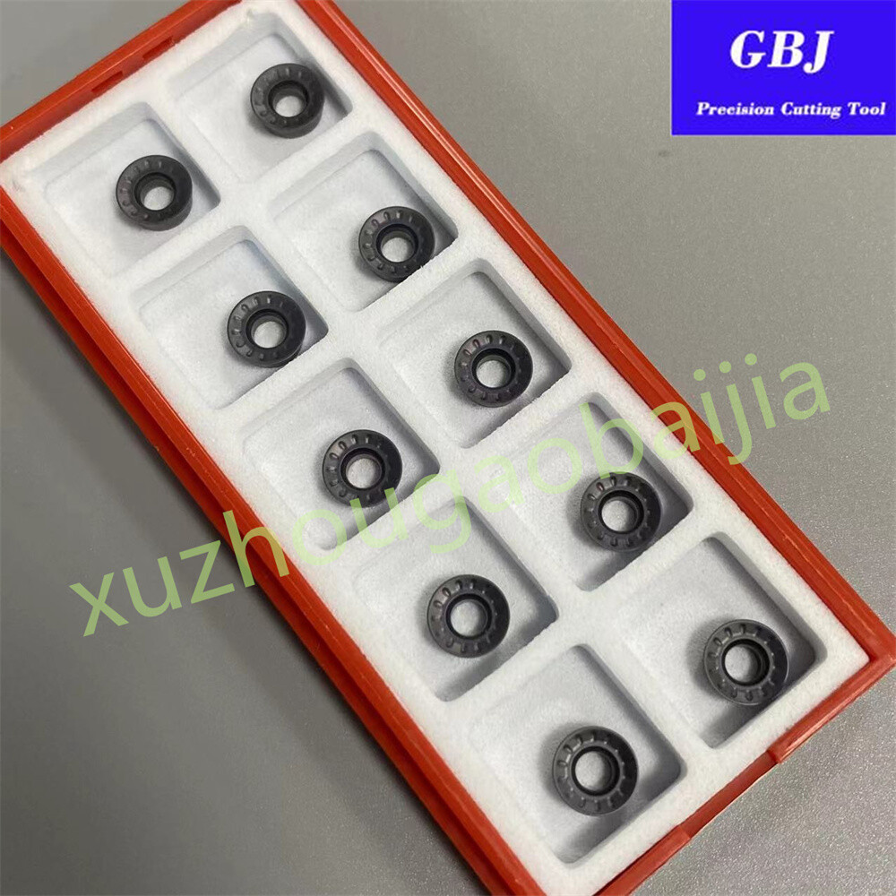 GBJ RPMT 08T2 10T3 1204 MO-PM Carbide Milling Insert Machining hard steel HRC50