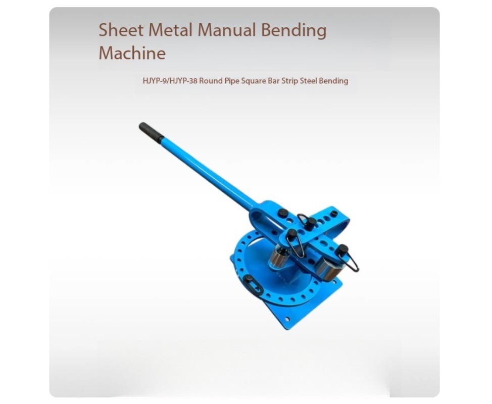 HJYP-9/38 Floor-Standing Metal Bending Machine Manual Bench-Top Pipe Bender