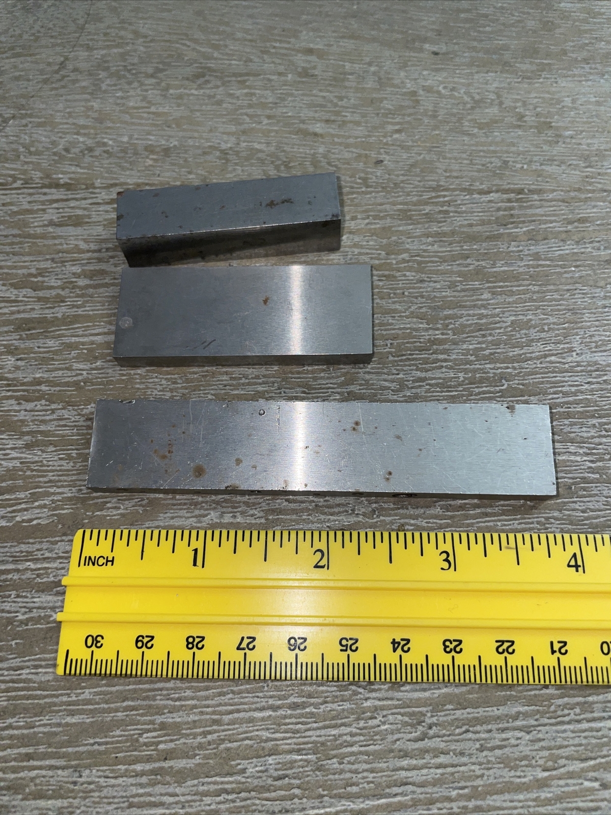 LOT OF 3 Unbranded Rectangular Machinist Lathe Bits