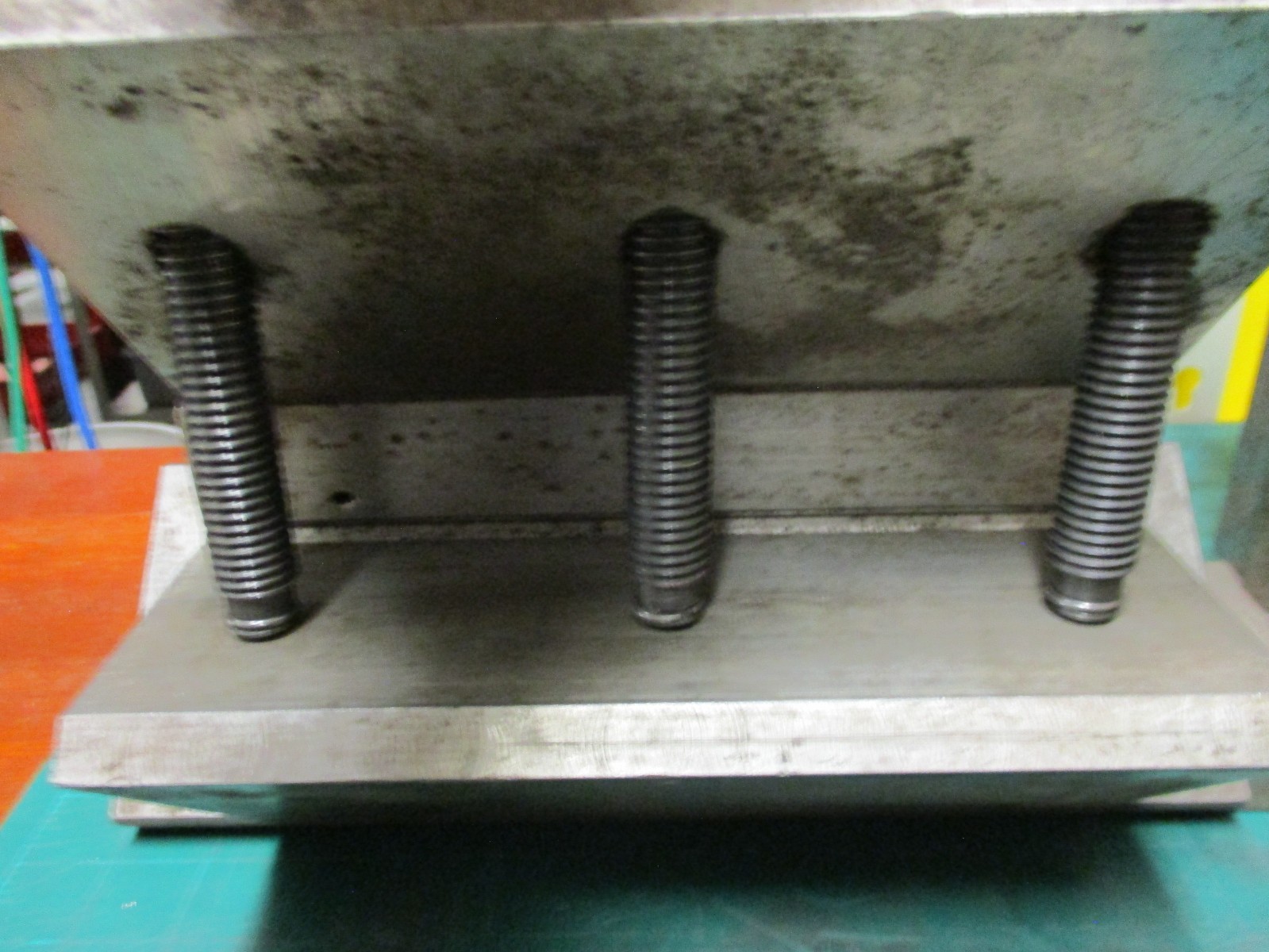 MACHINIST TOOLS * HEAVY DUTY V-BLOCKS * PAIR * SHOP MADE