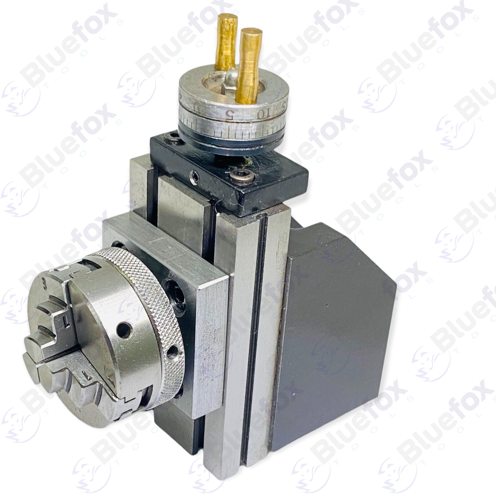 New Mini lathe Vertical Slide With 50 mm Dia 3 Jaw Self Centering Chuck on Plate