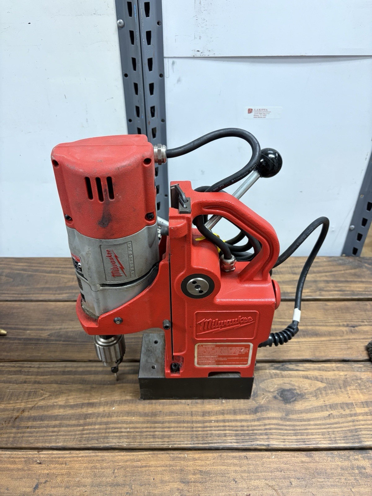 Milwaukee 4270-20 Compact Electromagnetic Magnetic Drill Press 120V 9A Tested