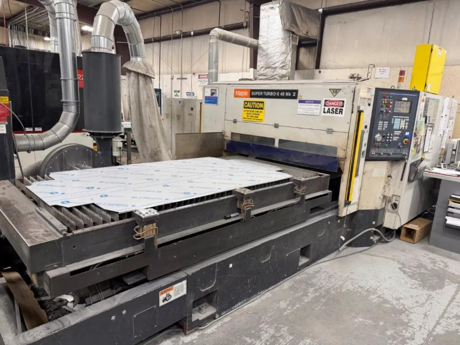 Mazak #Super Turbo X-48 CNC Laser & LaserSharp #LPM100