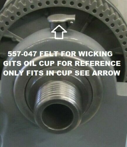 NEW USA ATLAS LATHE 2x FELT-WIPERS- 20W OIL MANUAL CD MAINTENANCE KIT