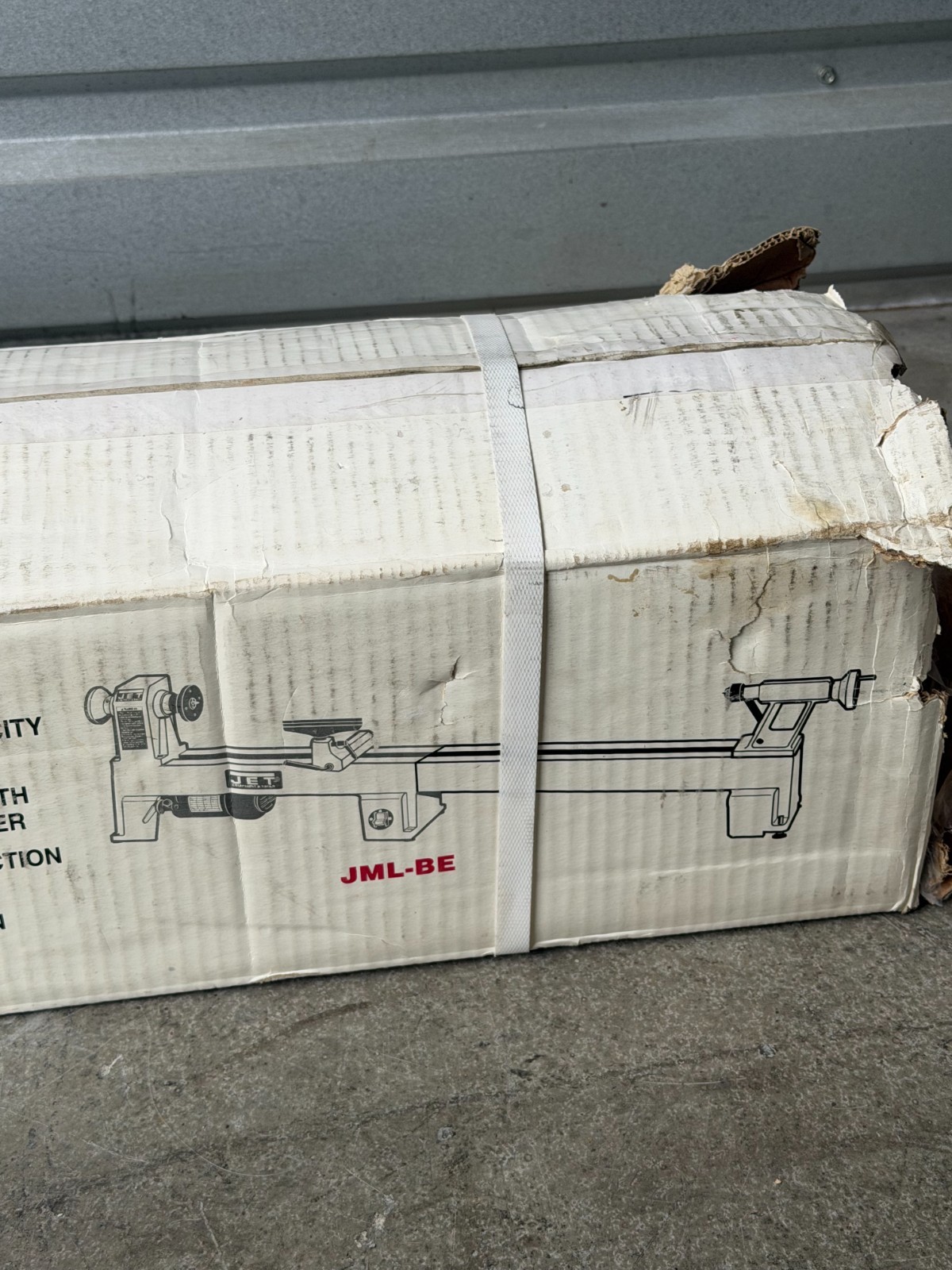 SEALED NEW JET Mini Lather Bed Extension for Jet JWL-1015