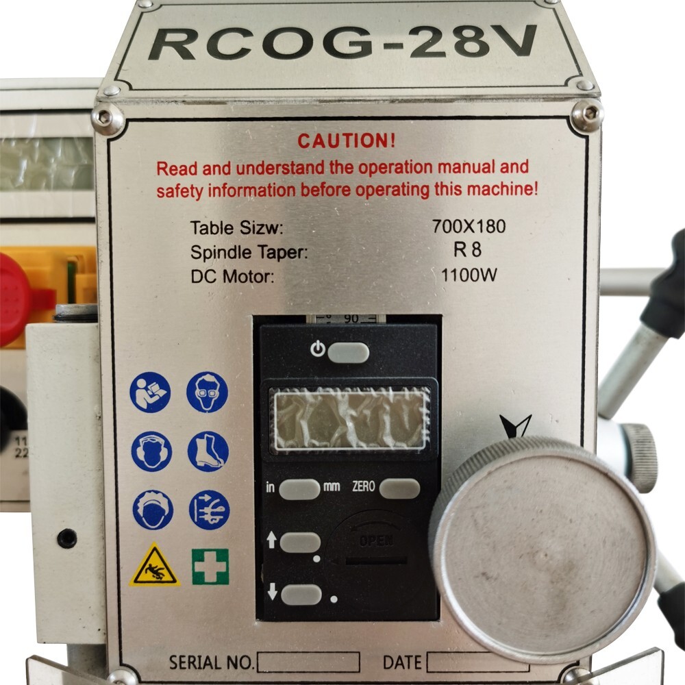 1300W Electric Drilling and Milling Machine High Precision Industrial Brushless