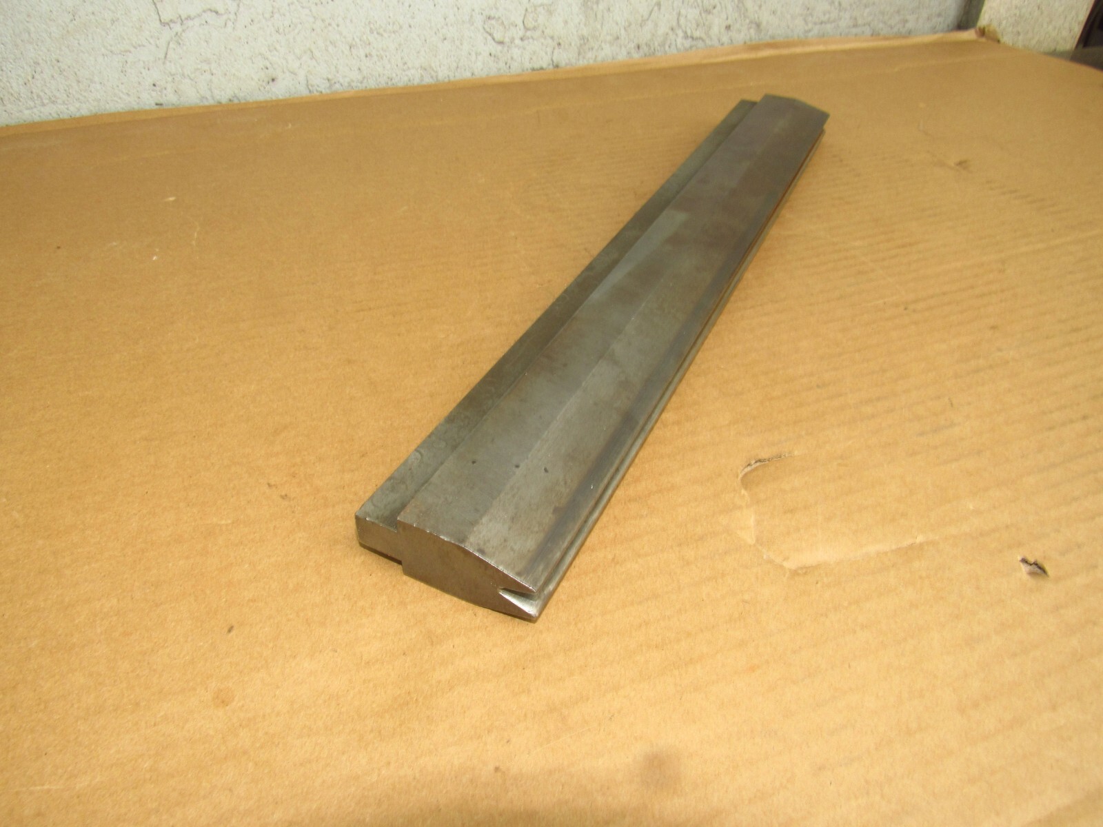 17-1/4″ Press Brake Forming 30 Degree V Angle Die Block 1/2″ Tang 2-3/8″ Tall