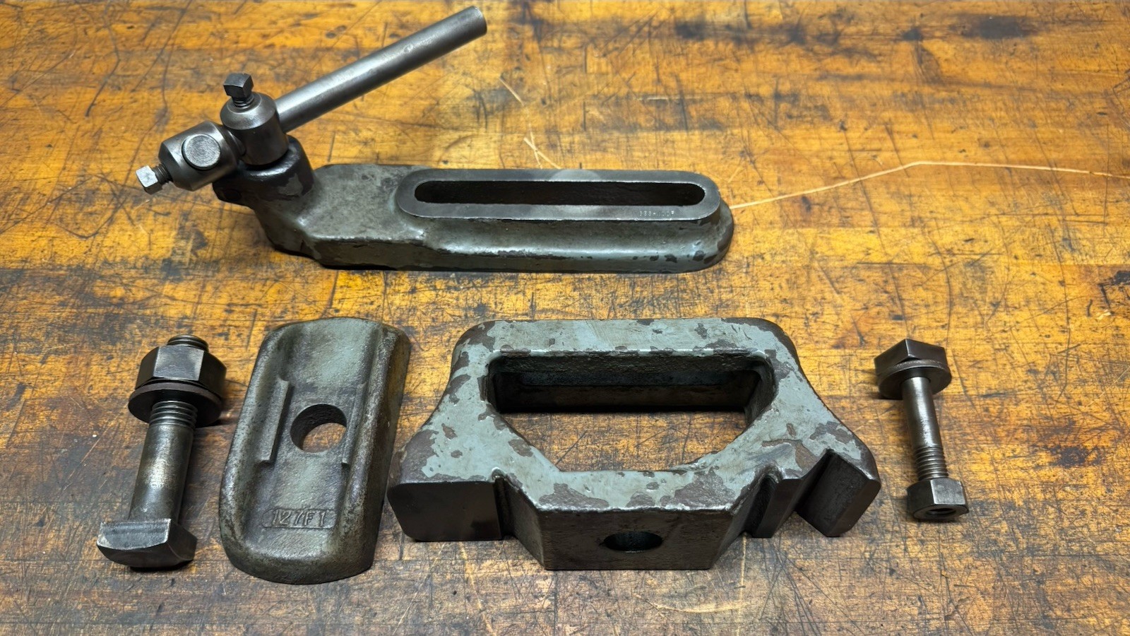 South Bend 16″ Lathe Steady Tool Rest Assembly GSS-100F Rare Attachment