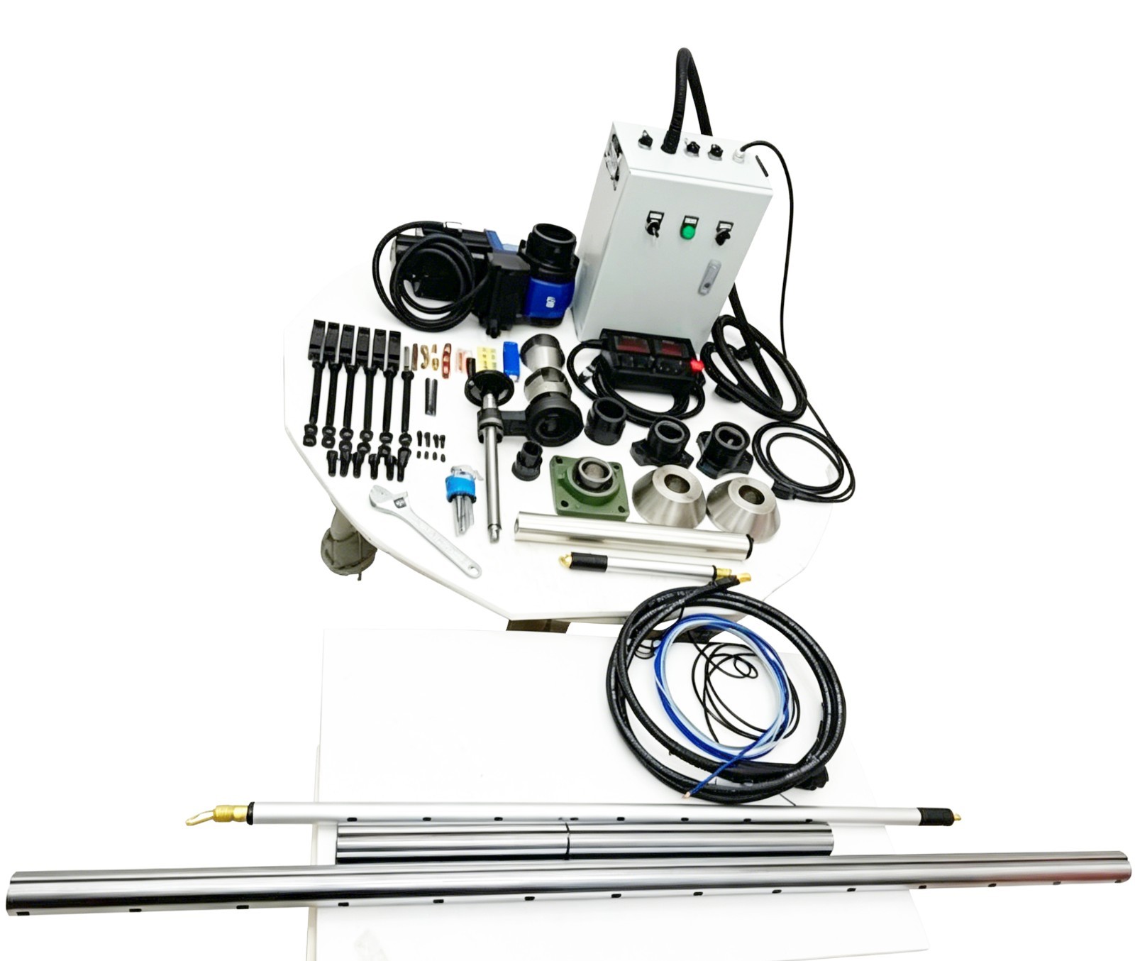 Portable Line Boring & Welding Machine 55-300mm Cylinder Boring Drilling Welder