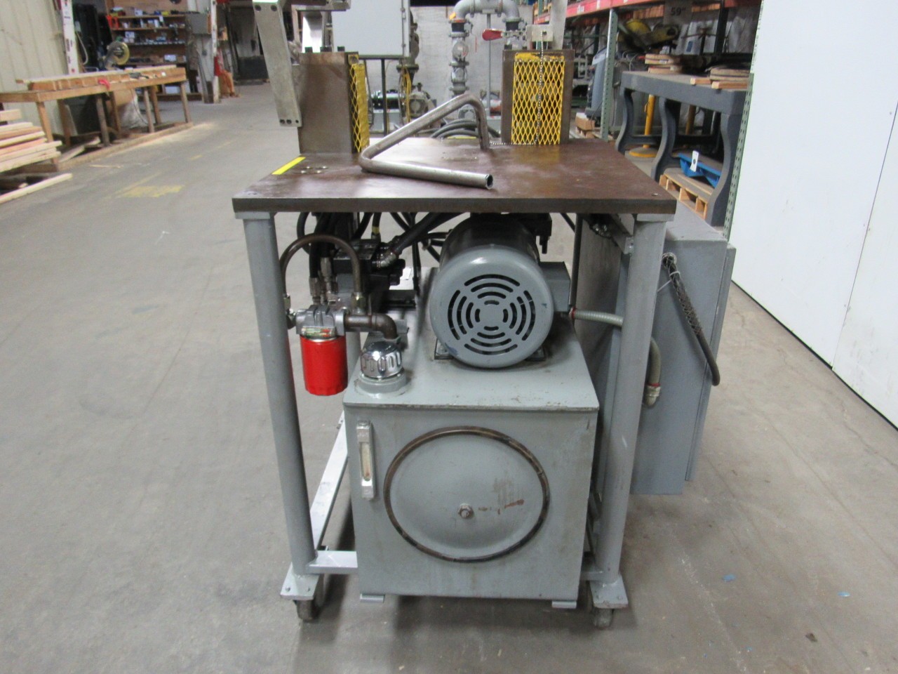 5 Hp Double Cylinder Custom Hydraulic Punch Press 2 Hole Punch for 1″ Tube 460V