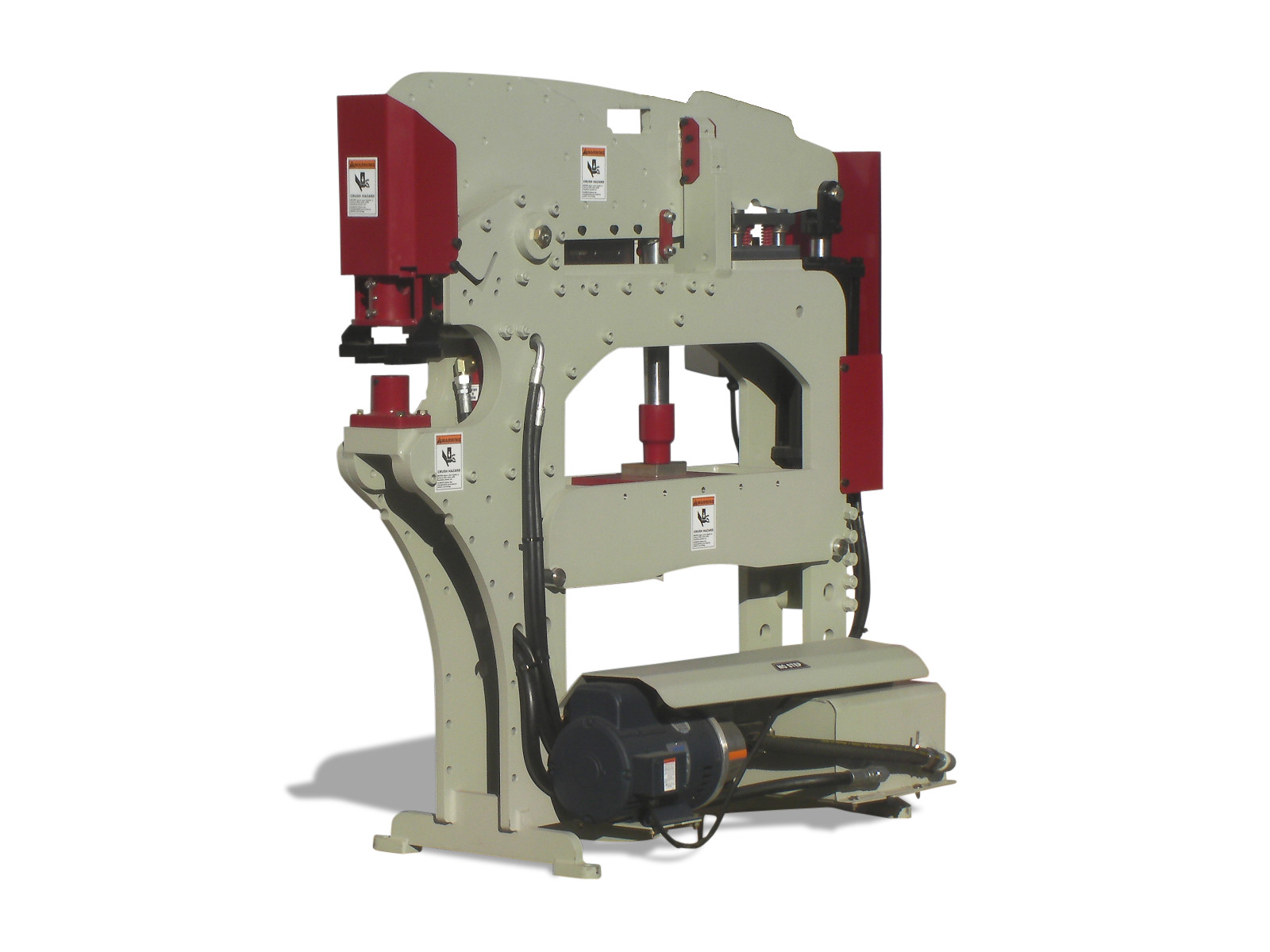NEW 50 Ton Iroquois Hydraulic IRONWORKER Shear, 20 Ton Press, 50 Ton Punch,