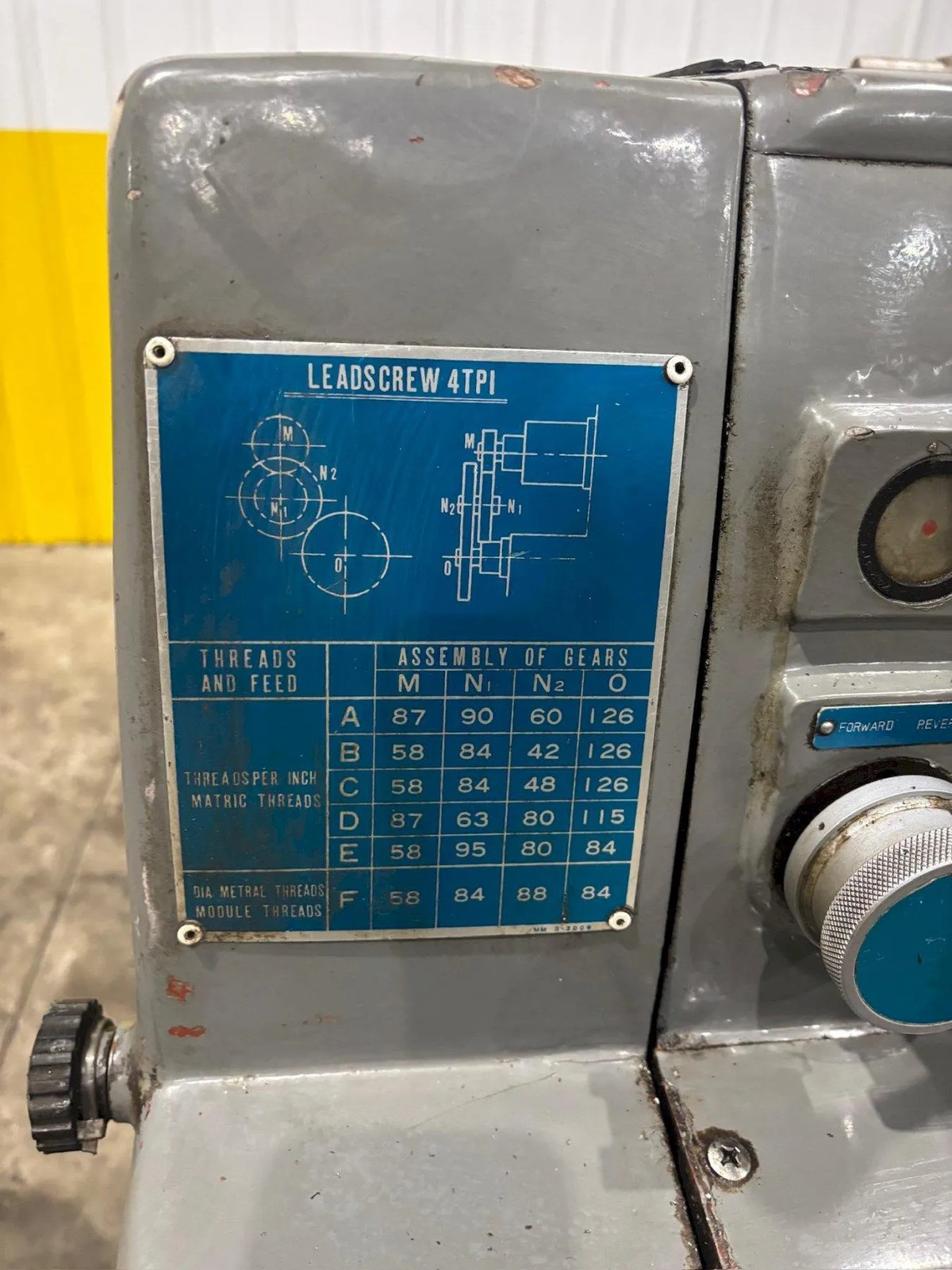 14″ X 40″ JIMT 360X1000 GAP BED GEARED HEAD ENGINE LATHE 1.5″ HOLE: YOBRO #24325