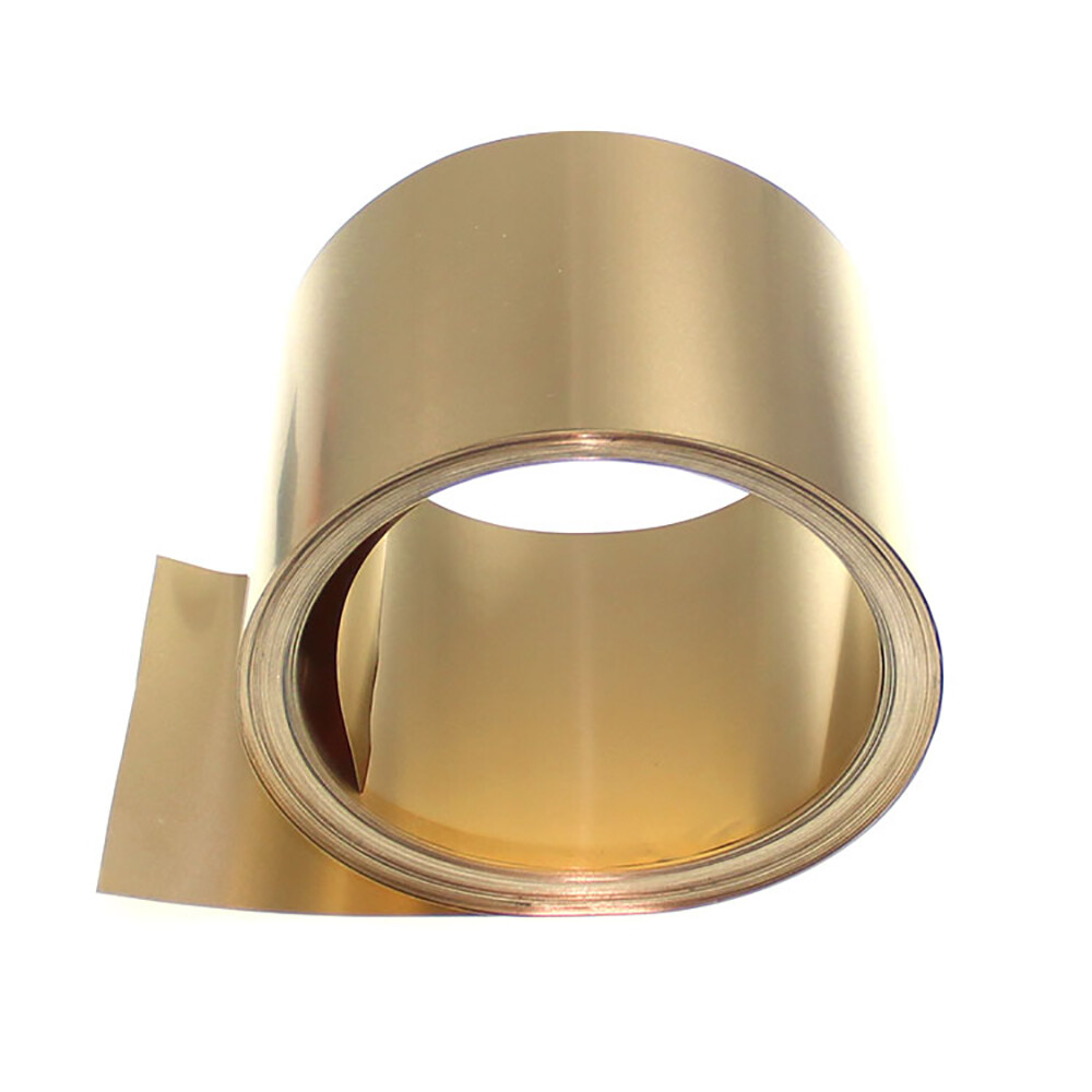 C17200 Beryllium Copper Sheets Thick 0.08-1.2mm BeCu Metal Foil Panel Strip