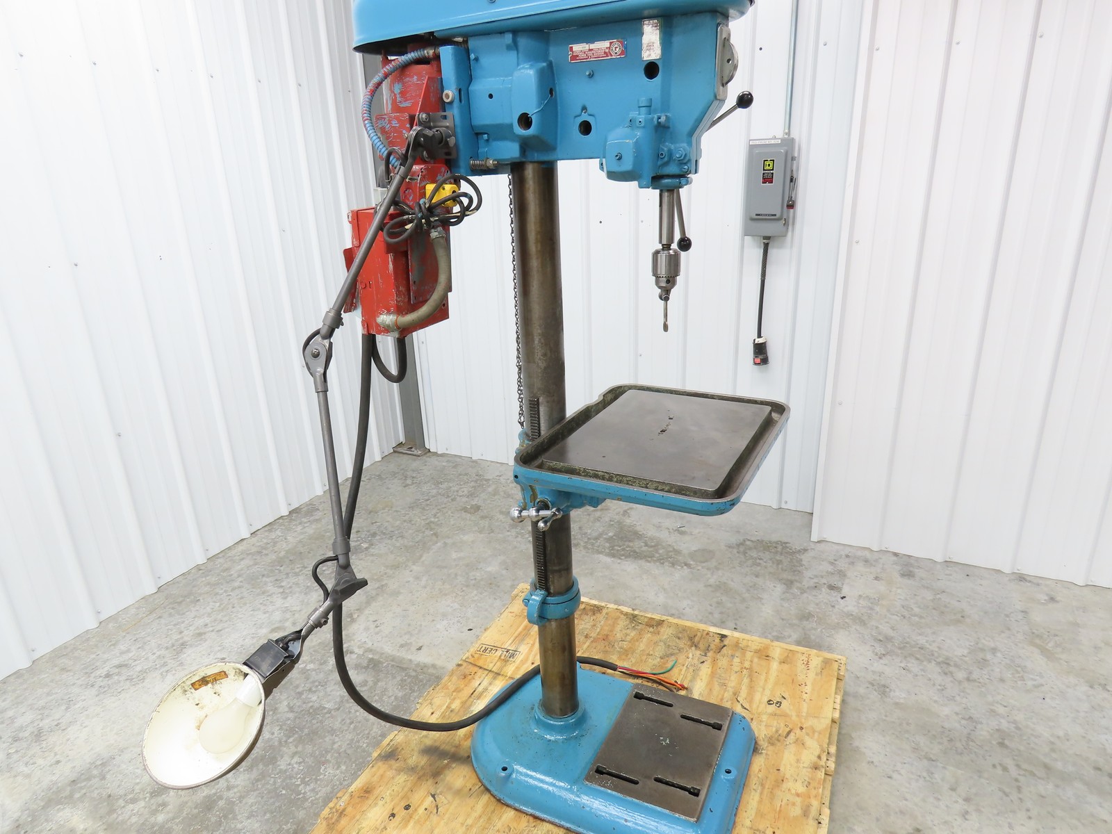 Rockwell Delta 17-600 Drill Press 17″ #2 Morse Taper 5″ Stroke 3/4 HP 230/460V