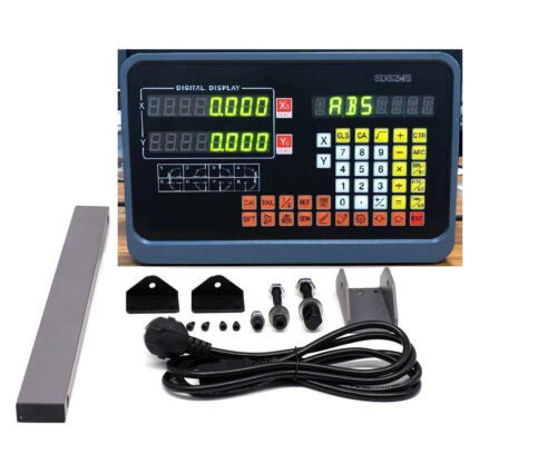 2/3 Axis Digital Readout DRO TTL Linear Glass Scale Encoder CNC Milling Lathe
