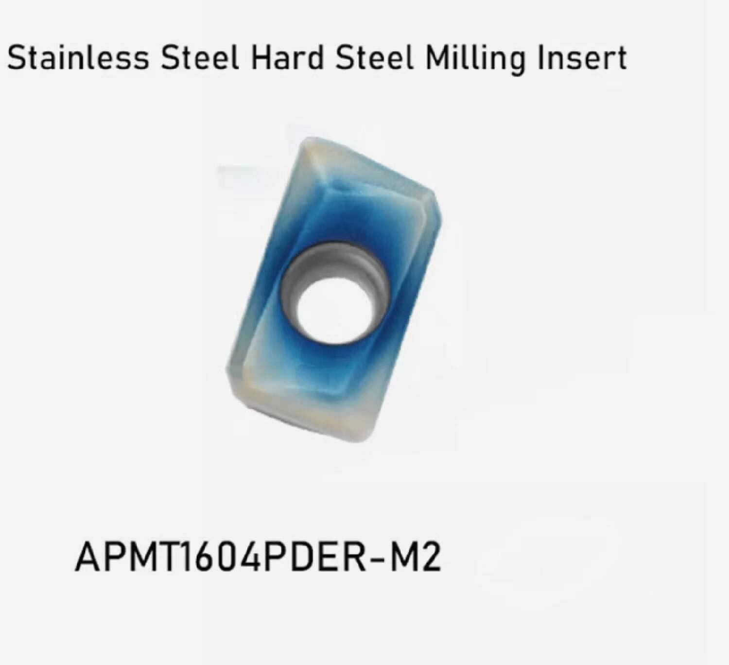 APMT1135 PDER APMT1604PDER M2 GBJ135 Stainless Steel Hard Steel Milling Insert