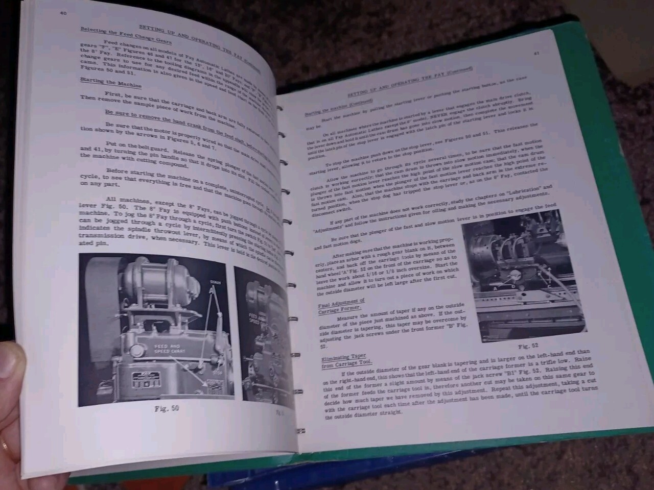 Jones & Lamson FAY Automatic Lathes Operating Instructions Manual ORIGINAL BOOK!