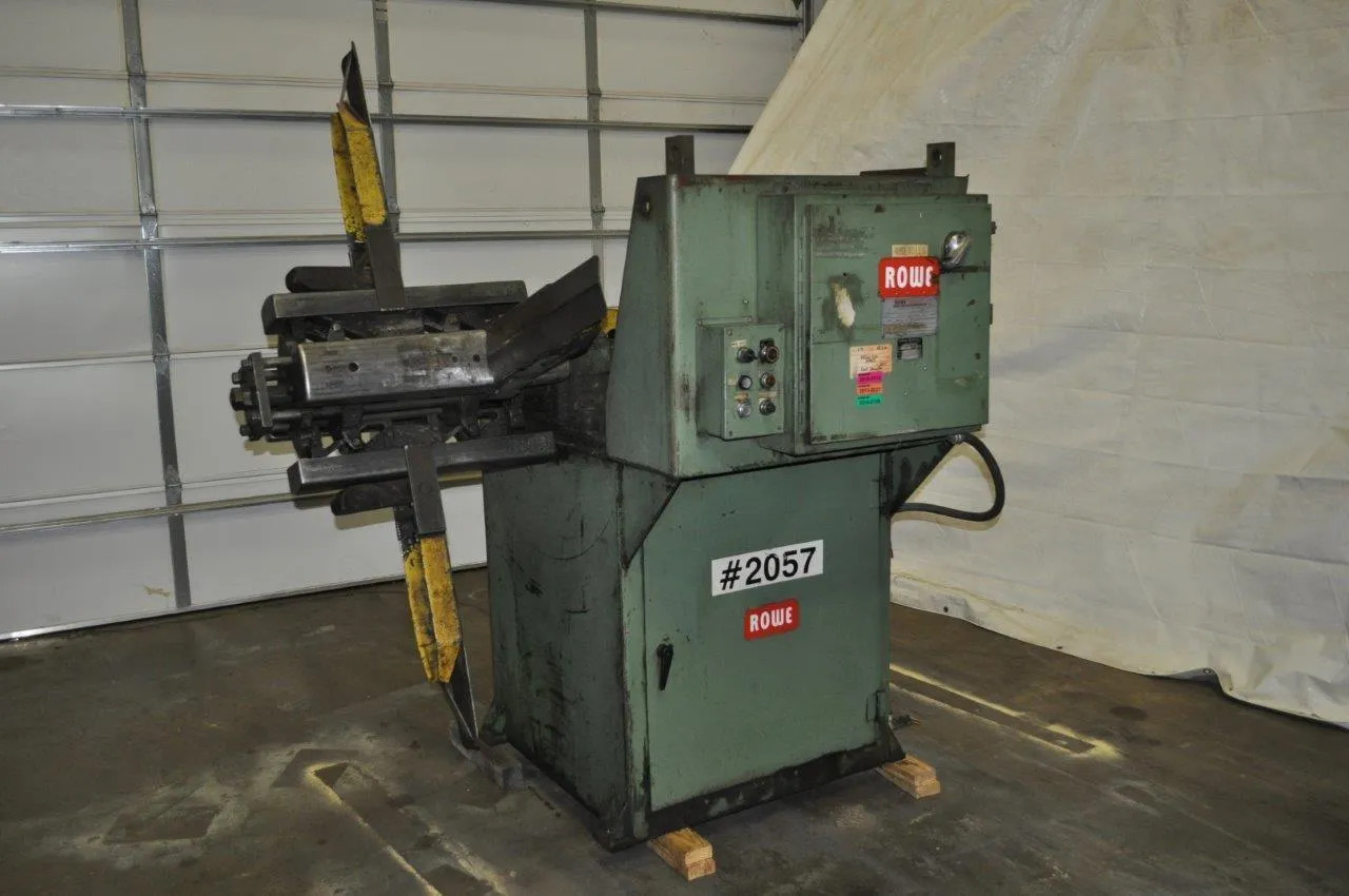 10,000 LB x 20″ Rowe Mortorized Uncoiler