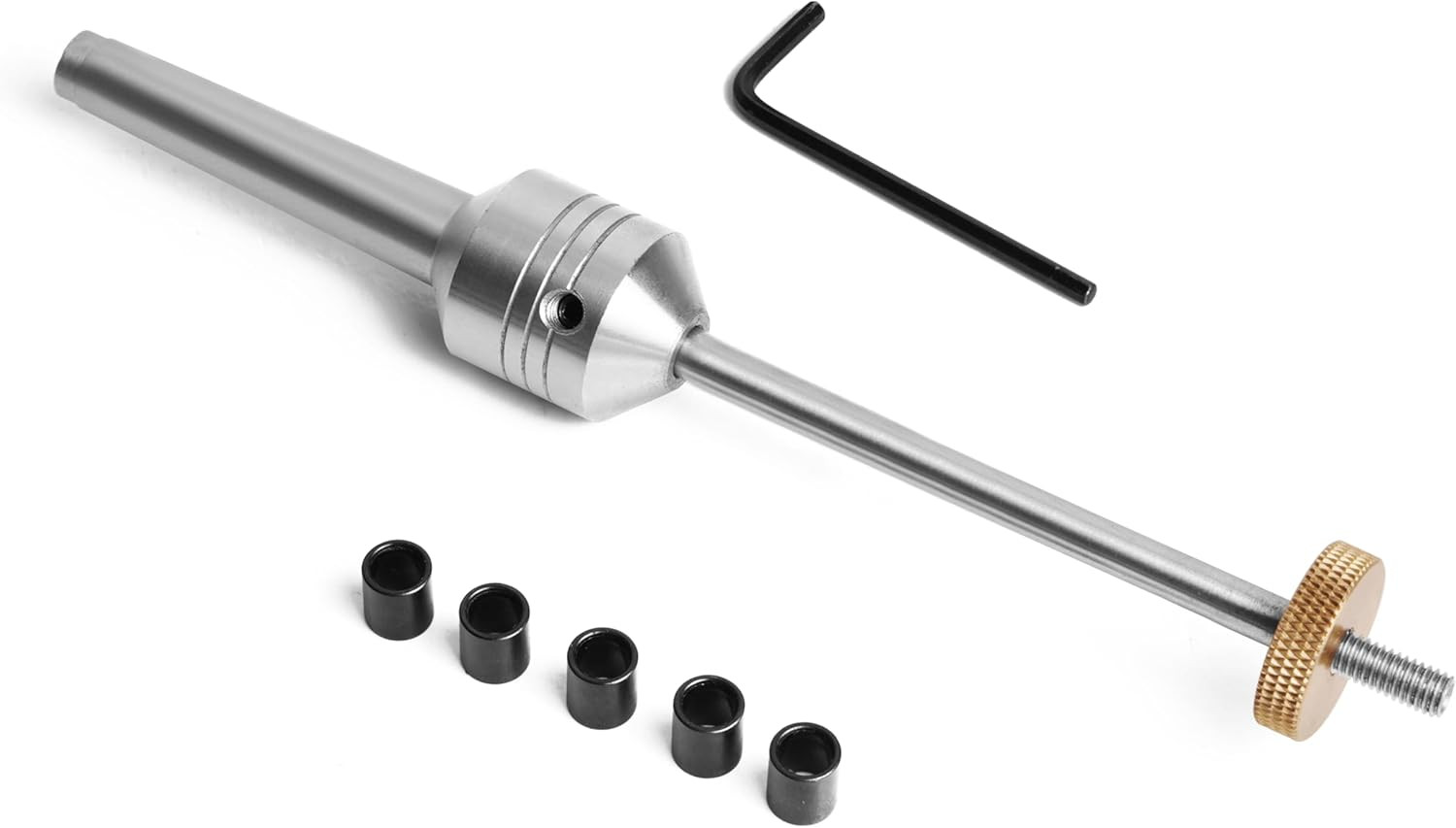 Pen Mandrel Simple Kit MT1 Morse Taper for Woodturning Lathe. for MT1 LATHE ONLY