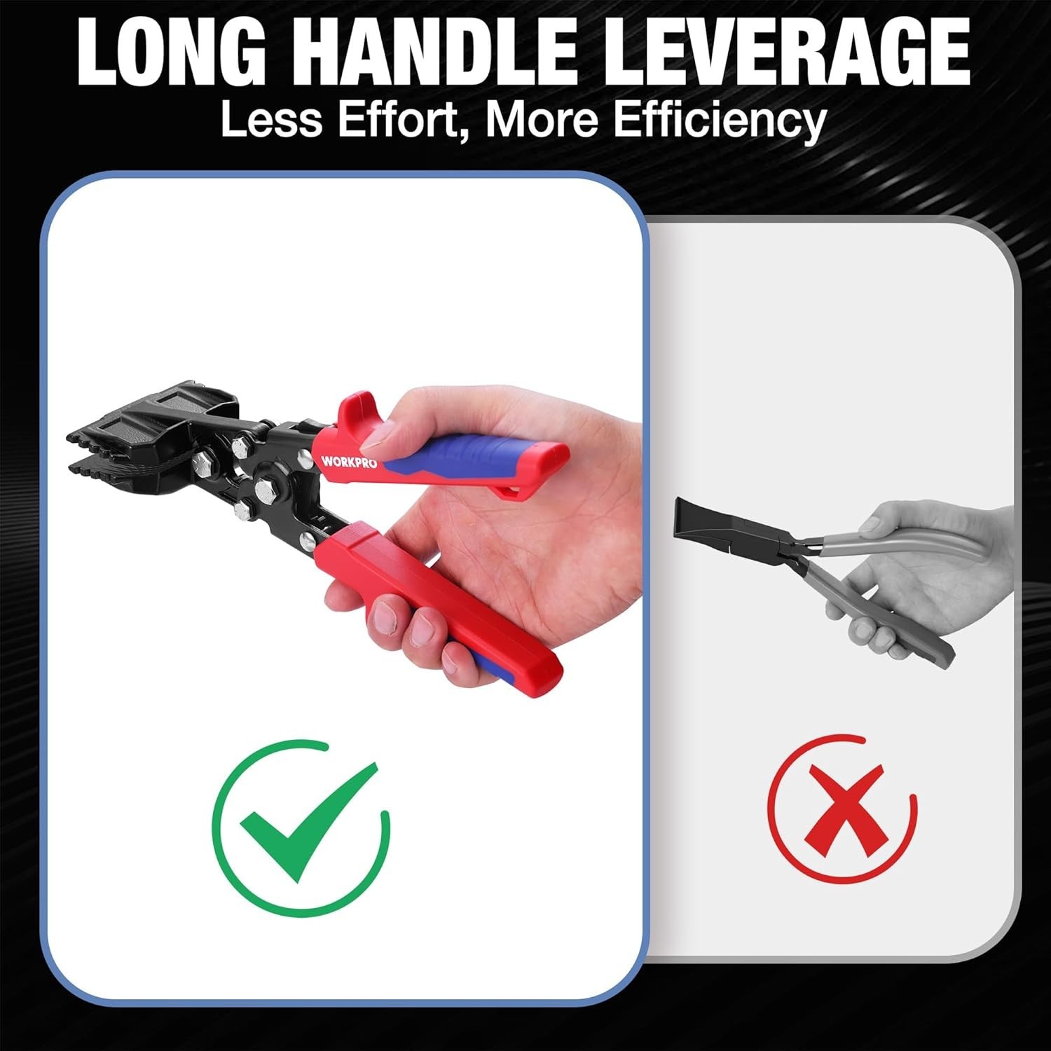 Hand Seamer Tool, 3-Inch Sheet Metal Bender, Heavy-Duty Steel Sheet Metal Bra…