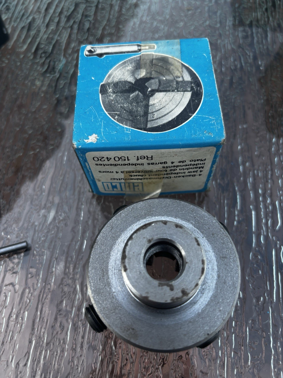 EMCO UNIMAT 3 Lathe 4JAW CHUCK NOS