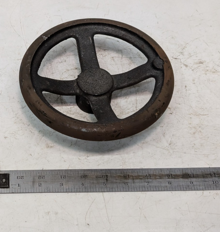 D-3 Heavy-duty 4-spoke cast-iron industrial machine assembly hand wheel control