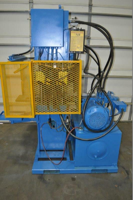 50 TON NEFF 4 POST HYDRAULIC PRESS 12″ STROKE 15″ DAYLIGHT 22.5″ x 16.5″ BED 22.