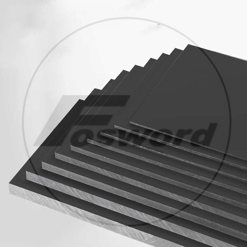 Black POM Sheet Engineering Plastic Polyformaldehyde Plate Thickess 2mm -50mm