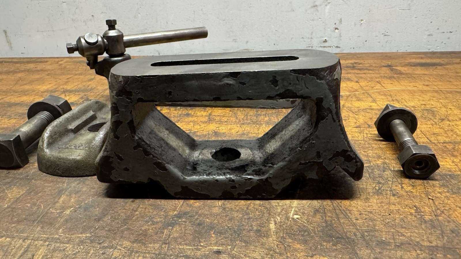 South Bend 16″ Lathe Steady Tool Rest Assembly GSS-100F Rare Attachment
