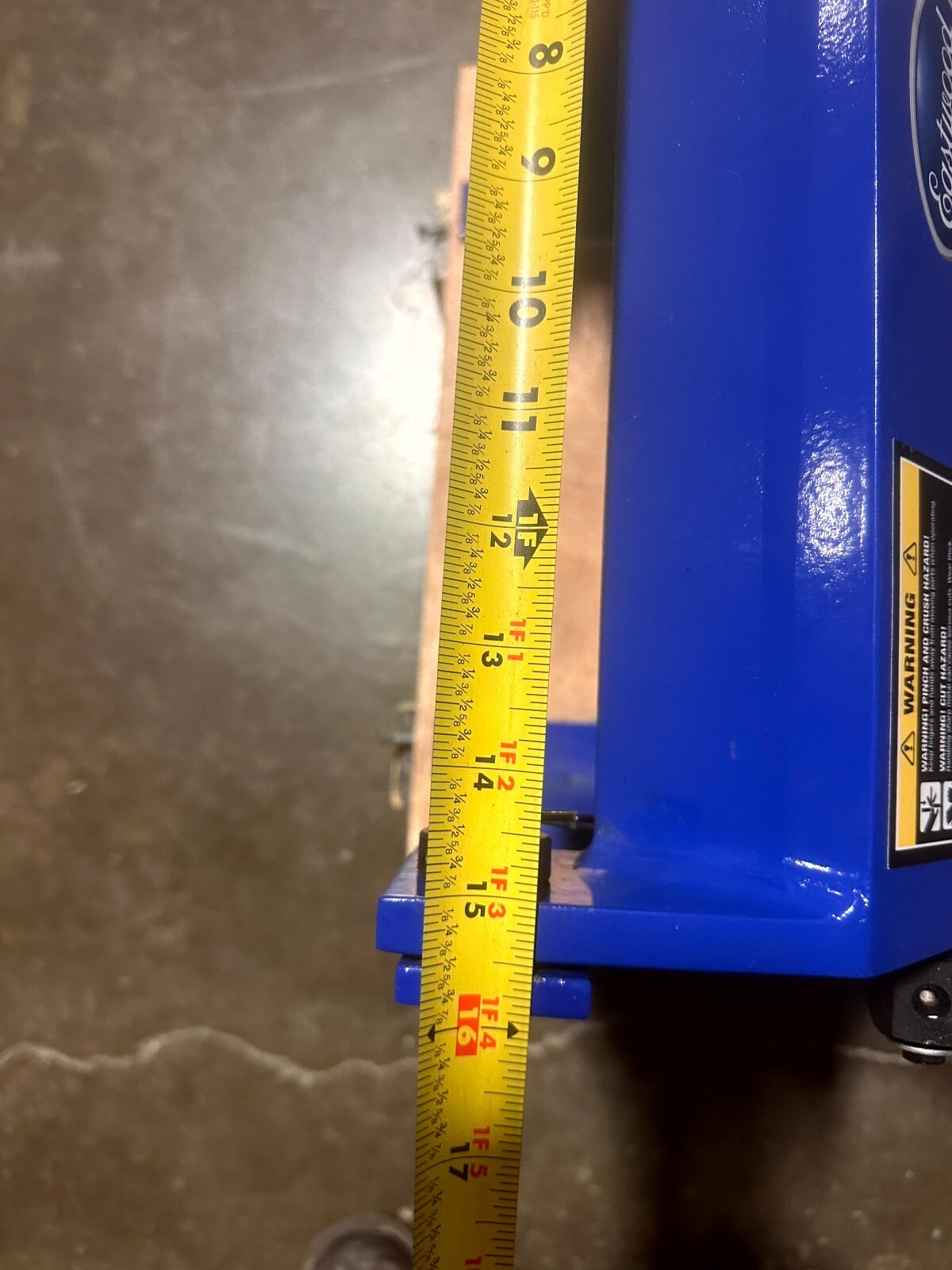 Eastwood 12 inch Box And Pan Sheet Metal Brake Tool, up to 135 Degree and 12”