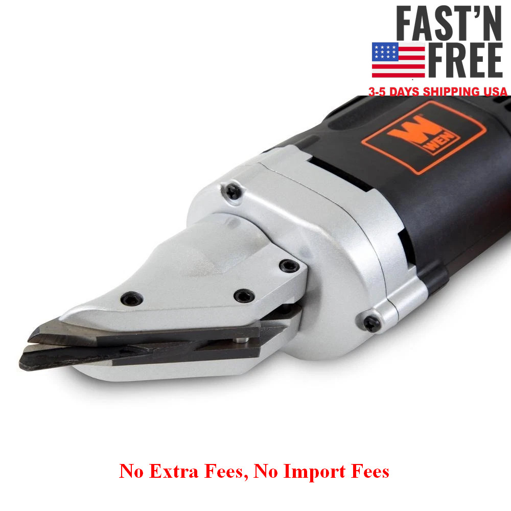 [HOT SALE] 4 Amp Motor 18-Gauge Variable Speed Swivel Head Electric Metal Shear