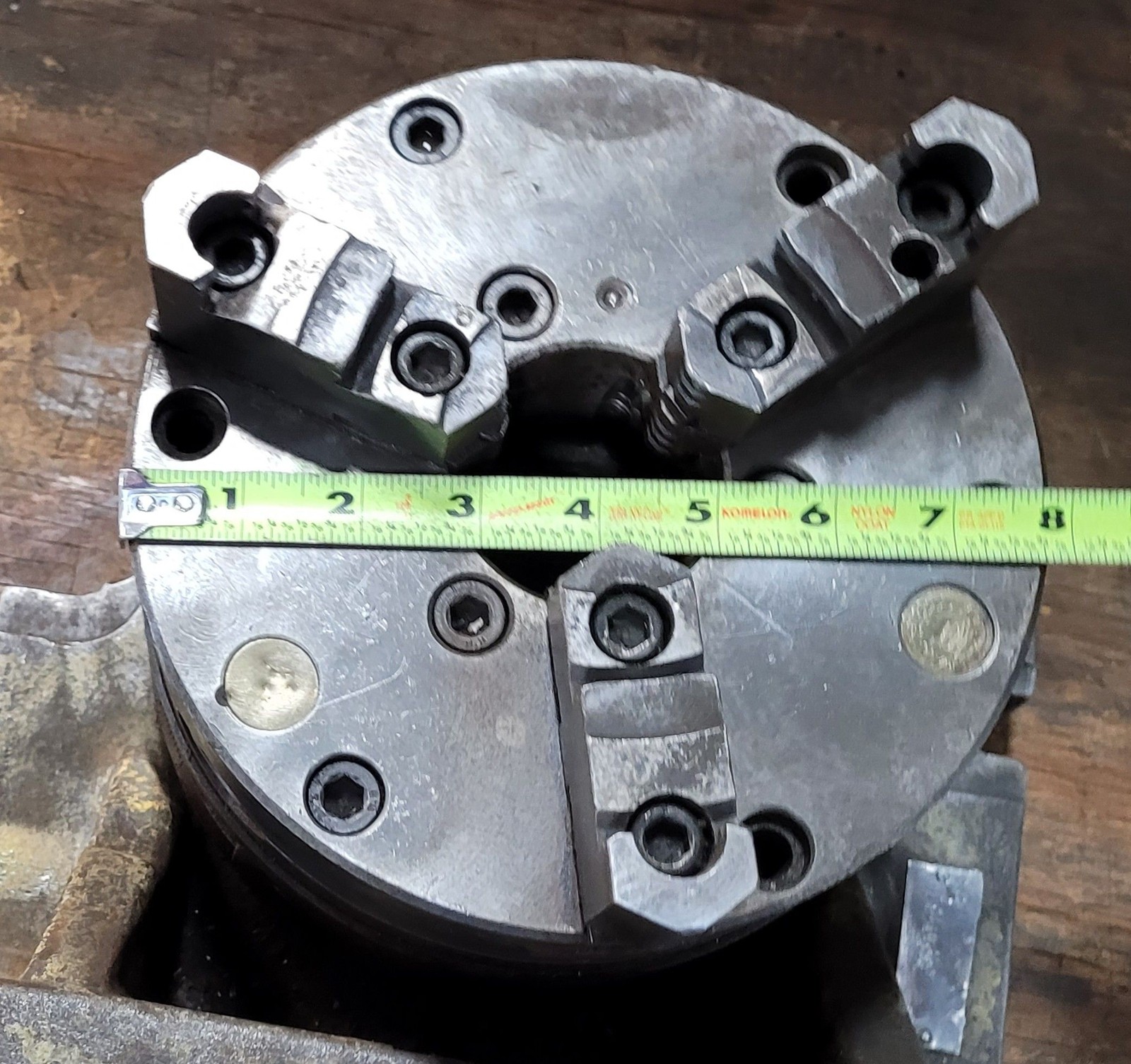 Super Spacer w/ 8in Bison – 3 Jaw Chuck