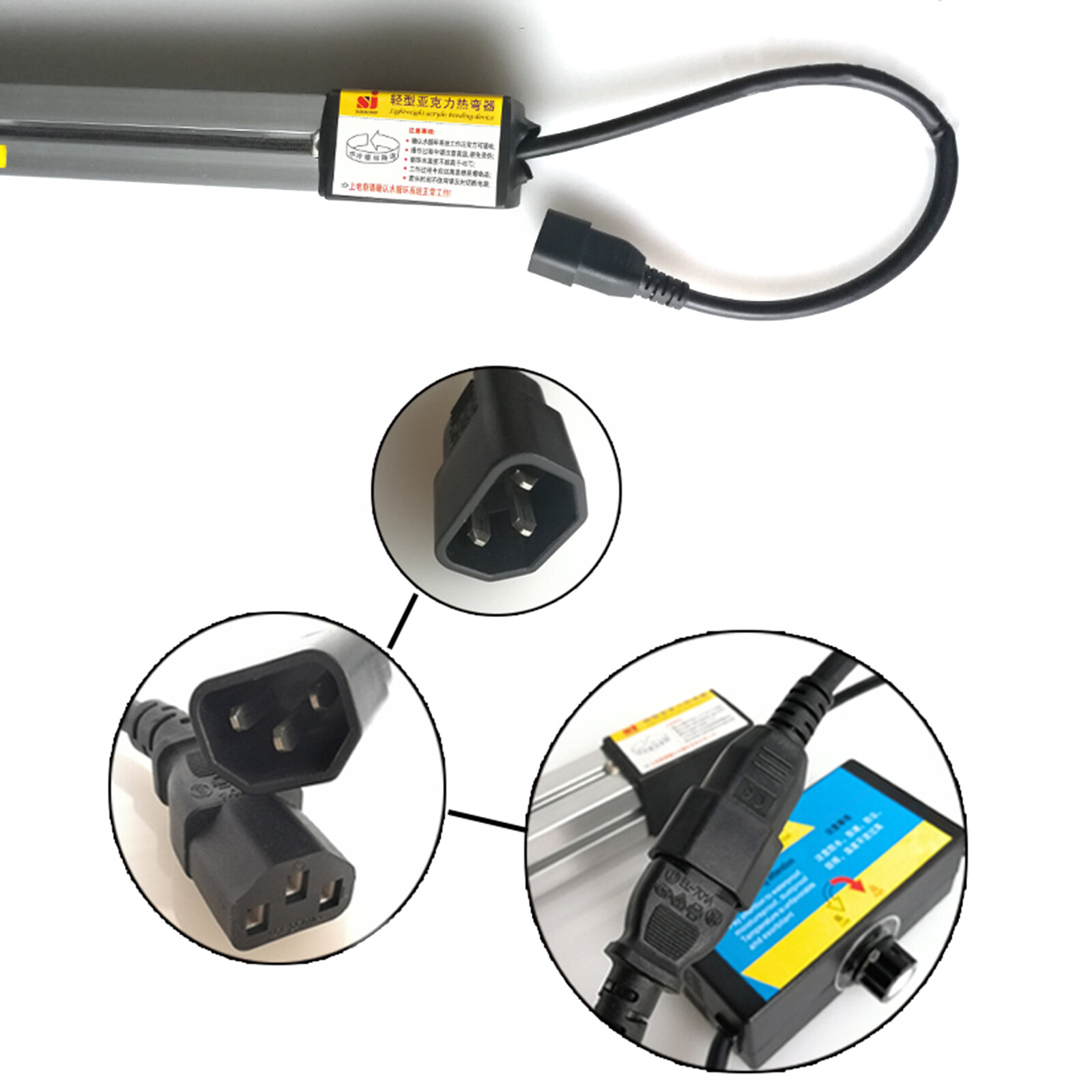 Hand Held PVC Bending Machine Acrylic Plastic Heater Bender 49″/1250mm 110V