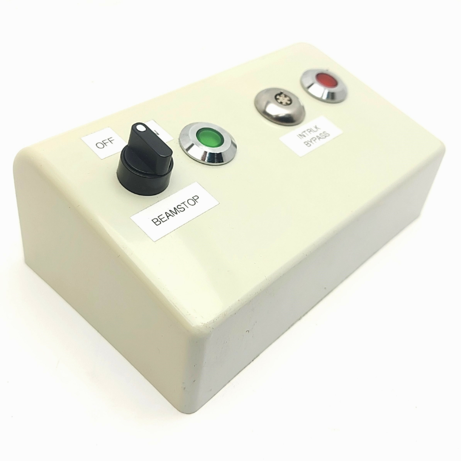 Resonetics LASER Control Panel, On/Off, Key Switch, Red/Green Lights *No Key*