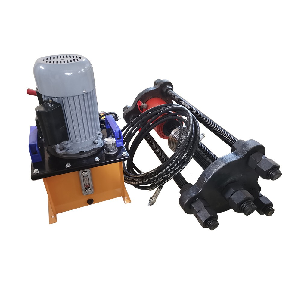 110V Portable Line Boring&Welding Machine Kit w/70T Hydraulic Crawler Pin Press