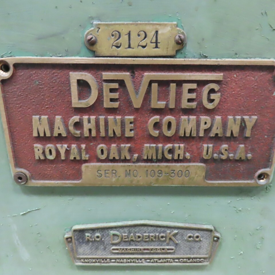 Devlieg Micropoint Precision Tool Grinder Grinding Machine 208-230/460V 3Ph