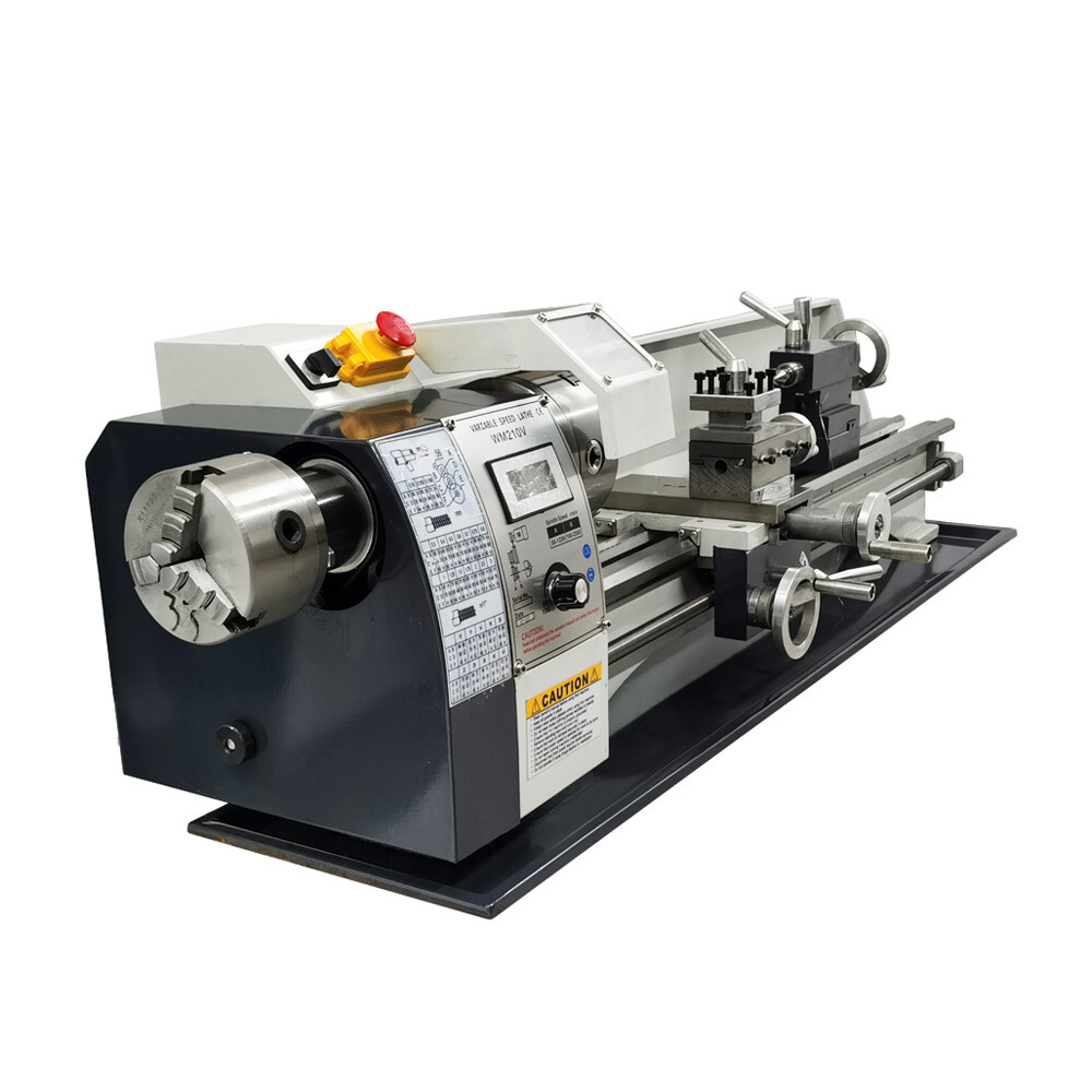 WM210V Precision Metal Lathe 110V 8″X32″ Imperial Threads Double-chuck