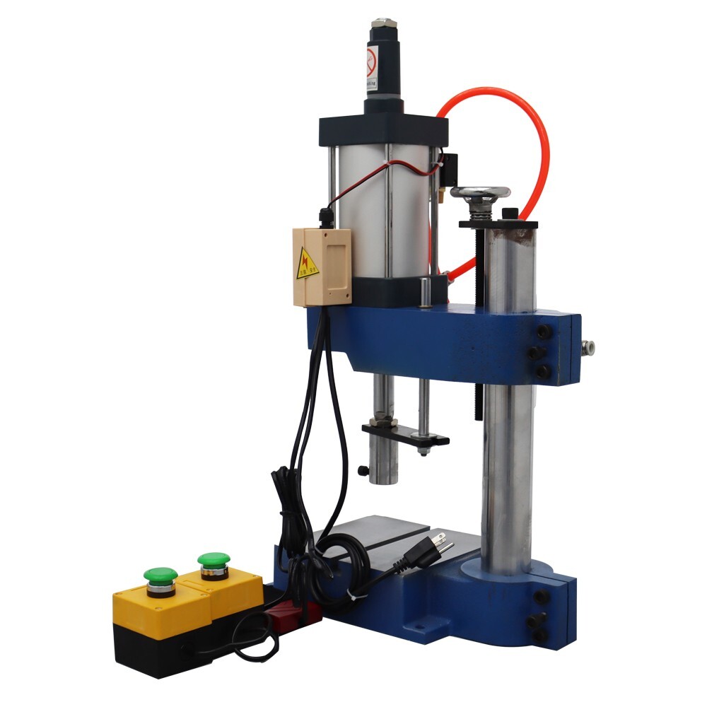 1100lbs Pneumatic Punching Machine Stroke 2″- 4 ” Hole Press Bending Forming